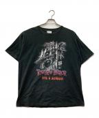 DISNEYディズニー）の古着「TOWER OF TERROR プリントTシャツ」｜ブラック