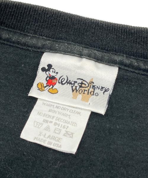 DISNEY（ディズニー）DISNEY (ディズニー) TOWER OF TERROR プリントTシャツ ブラック サイズ:XLの古着・服飾アイテム