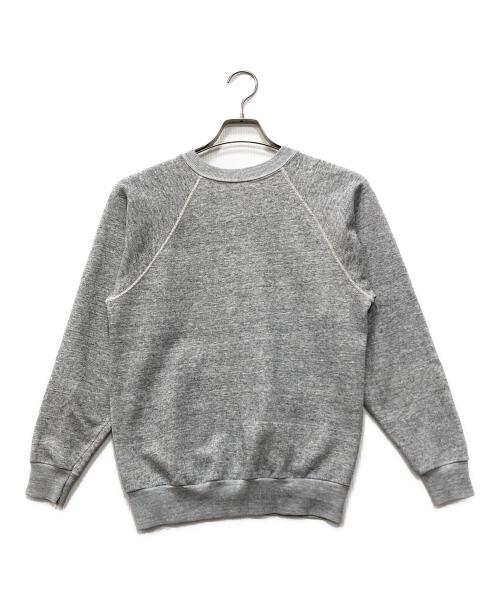 古着（フルギ）古着 (フルギ) ラグランスウェット グレー サイズ:Mの古着・服飾アイテム