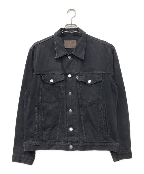 agnes b homme（アニエスベーオム）agnes b homme (アニエスベーオム) デニムジャケット ブラックの古着・服飾アイテム