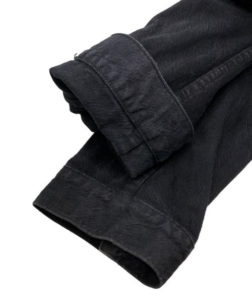 agnes b homme（アニエスベーオム）agnes b homme (アニエスベーオム) デニムジャケット ブラックの古着・服飾アイテム