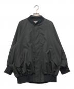 heliopoleエリオポール）の古着「LIMONTA MA-１BLOUSON」｜ブラック