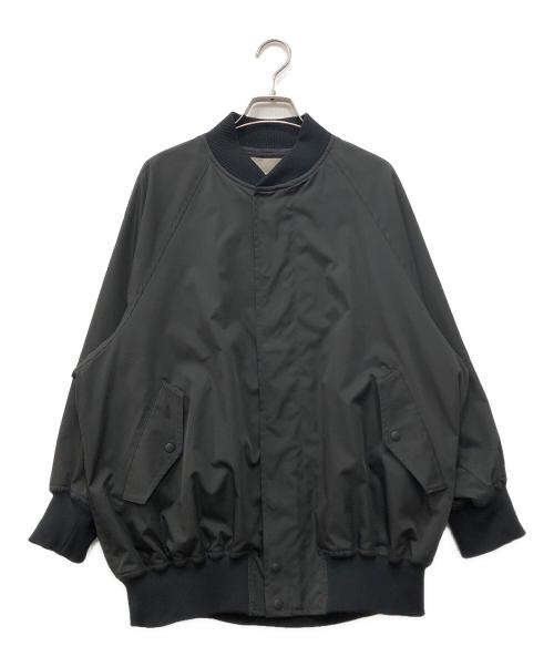 heliopole（エリオポール）heliopole (エリオポール) LIMONTA MA-１BLOUSON ブラック サイズ:36の古着・服飾アイテム