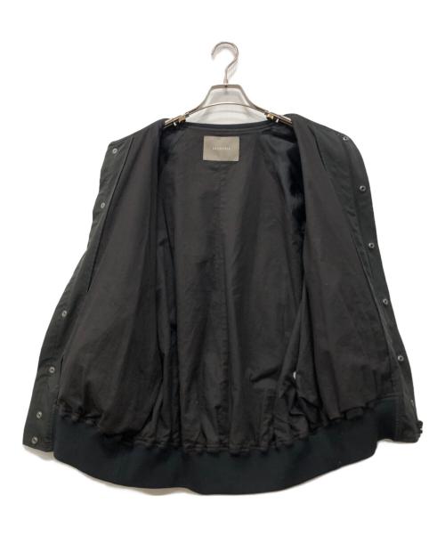 heliopole（エリオポール）heliopole (エリオポール) LIMONTA MA-１BLOUSON ブラック サイズ:36の古着・服飾アイテム