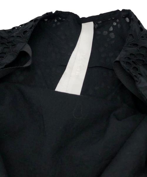 merlette（マーレット）merlette (マーレット) レースキャミソールワンピース ブラック サイズ:XSの古着・服飾アイテム