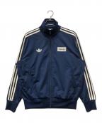 adidas×oasisアディダス×オアシス）の古着「アー ファイヤーバード トラックトップ」｜ネイビー