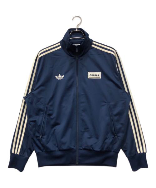 adidas（アディダス）adidas (アディダス) oasis (オアシス) アー ファイヤーバード トラックトップ ネイビー サイズ:Lの古着・服飾アイテム