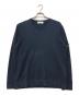 STONE ISLAND（ストーンアイランド）の古着「コットン✕ナイロン Vネックニット」｜ネイビー