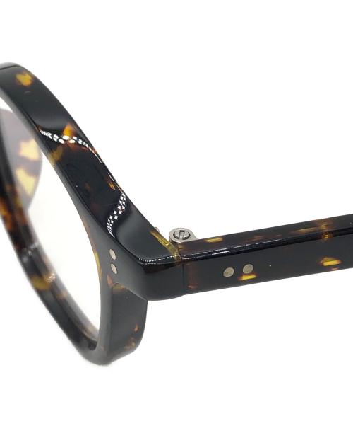 guepard（ギュパール）guepard (ギュパール) GP-01 クラウンパント眼鏡フレーム ブラウン サイズ:下記参照の古着・服飾アイテム
