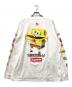 Supreme (シュプリーム) SpongeBob Castelli Racing L/S Tee ホワイト サイズ:XXL：15000円