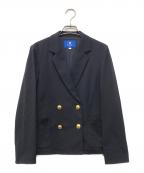 BLUE LABEL CRESTBRIDGEブルーレーベルクレストブリッジ）の古着「金釦ダブルブレストブレザー」｜ネイビー