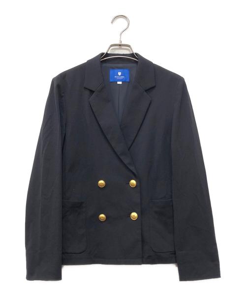 BLUE LABEL CRESTBRIDGE（ブルーレーベルクレストブリッジ）BLUE LABEL CRESTBRIDGE (ブルーレーベルクレストブリッジ) 金釦ダブルブレストブレザー ネイビー サイズ:38の古着・服飾アイテム