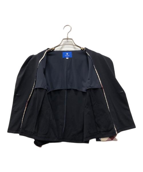 BLUE LABEL CRESTBRIDGE（ブルーレーベルクレストブリッジ）BLUE LABEL CRESTBRIDGE (ブルーレーベルクレストブリッジ) 金釦ダブルブレストブレザー ネイビー サイズ:38の古着・服飾アイテム