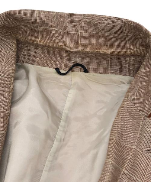 TOGA VIRILIS（トーガ ビリリース）TOGA VIRILIS (トーガ ビリリース) メッシュドッキングコート ブラウン サイズ:44の古着・服飾アイテム