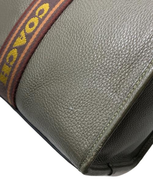 COACH（コーチ）COACH (コーチ) スミス ラージトートバッグ オリーブ サイズ:下記参照の古着・服飾アイテム
