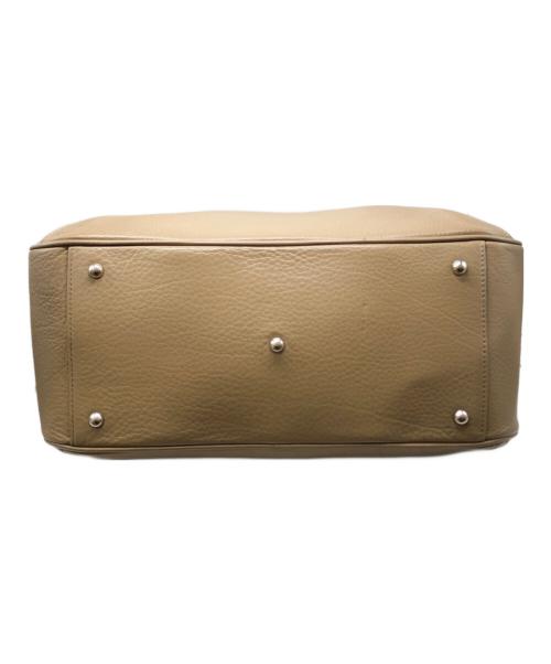 PELLE MORBIDA（ペッレモルビダ）PELLE MORBIDA (ペッレモルビダ) フラップボストンバッグ(Mサイズ) トープ(ベージュ) サイズ:下記参照の古着・服飾アイテム
