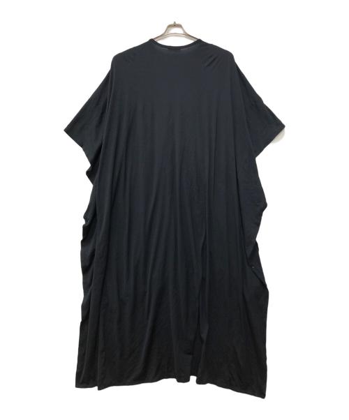 Yohji Yamamoto pour homme（ヨウジヤマモト プールオム）Yohji Yamamoto pour homme (ヨウジヤマモト プールオム) プレーティング天竺マント ブラック サイズ:3の古着・服飾アイテム