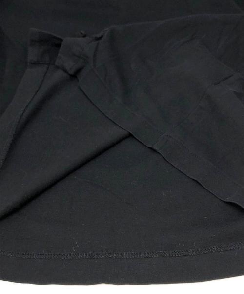 Yohji Yamamoto pour homme（ヨウジヤマモト プールオム）Yohji Yamamoto pour homme (ヨウジヤマモト プールオム) ディオラマ スムース チャイナ ボタン ラウンド ネック TEE ブラック サイズ:3の古着・服飾アイテム
