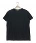 Yohji Yamamoto pour homme（ヨウジヤマモト プールオム）の古着「ディオラマ スムース チャイナ ボタン ラウンド ネック TEE」｜ブラック