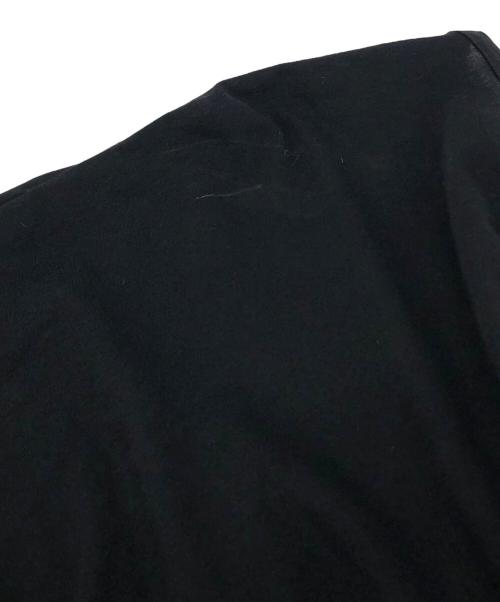 Yohji Yamamoto pour homme（ヨウジヤマモト プールオム）Yohji Yamamoto pour homme (ヨウジヤマモト プールオム) ディオラマ天竺サイドスリットオーバーサイズドロングスリーブ長袖Tシャツ ブラック サイズ:3の古着・服飾アイテム