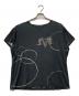 BLACK Scandal Yohji Yamamoto（ブラックスキャンダルヨウジヤマモト）の古着「バッファローオーバーサイズ Tシャツ」｜グレー