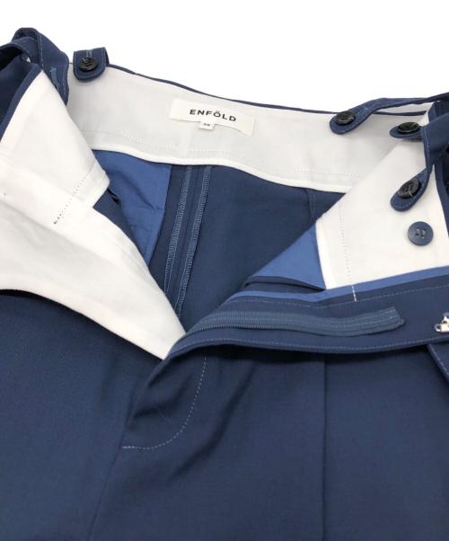 ENFOLD（エンフォルド）ENFOLD (エンフォルド) ハイツイストWO サスペンダータキシード ネイビー サイズ:36の古着・服飾アイテム