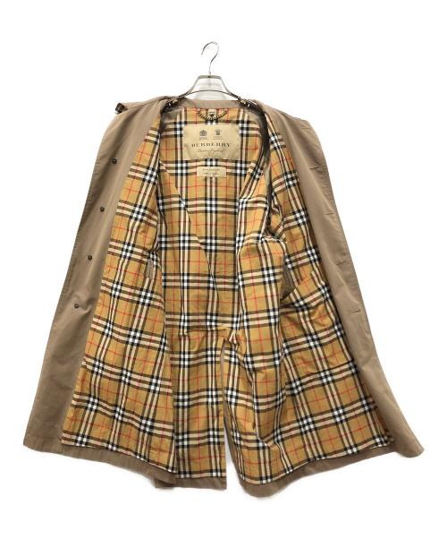 BURBERRY（バーバリー）BURBERRY (バーバリー) 裏ノヴァチェックステンカラーコート ベージュ サイズ:50の古着・服飾アイテム