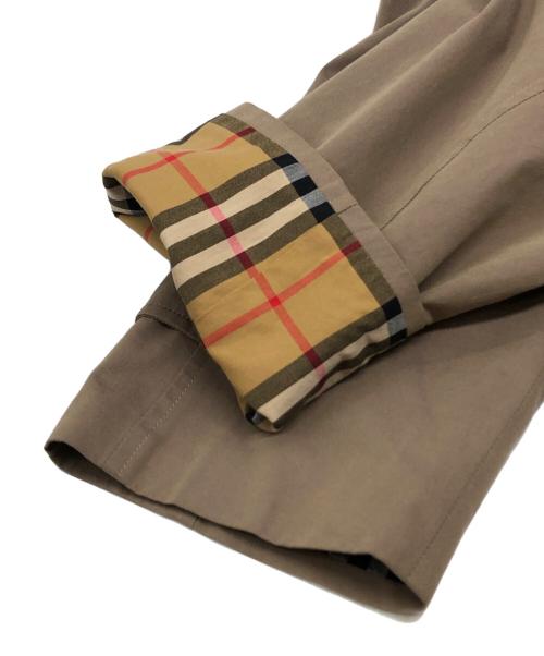 BURBERRY（バーバリー）BURBERRY (バーバリー) 裏ノヴァチェックステンカラーコート ベージュ サイズ:50の古着・服飾アイテム