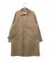 BURBERRY（バーバリー）の古着「裏ノヴァチェックステンカラーコート」｜ベージュ
