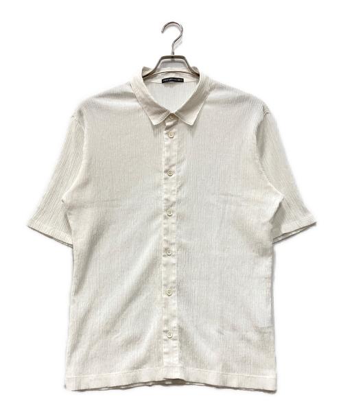 ISSEY MIYAKE MEN（イッセイミヤケメン）ISSEY MIYAKE MEN (イッセイミヤケメン) S/Sシャツ ホワイト サイズ:5の古着・服飾アイテム