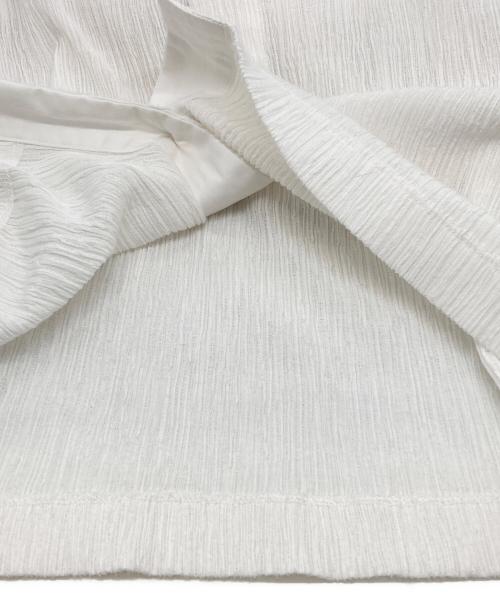 ISSEY MIYAKE MEN（イッセイミヤケメン）ISSEY MIYAKE MEN (イッセイミヤケメン) S/Sシャツ ホワイト サイズ:5の古着・服飾アイテム