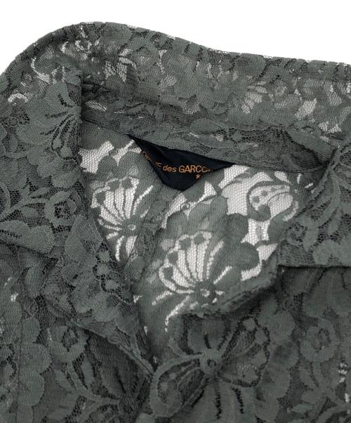 COMME des GARCONS（コムデギャルソン）COMME des GARCONS (コムデギャルソン) 90’S レースジャケット グリーン サイズ:下記参照の古着・服飾アイテム
