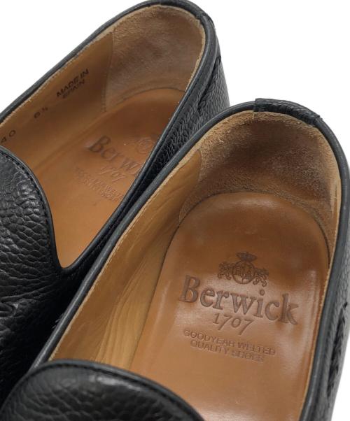 berwick（バーウィック）berwick (バーウィック) タッセルローファー ブラック サイズ:6 1/2の古着・服飾アイテム