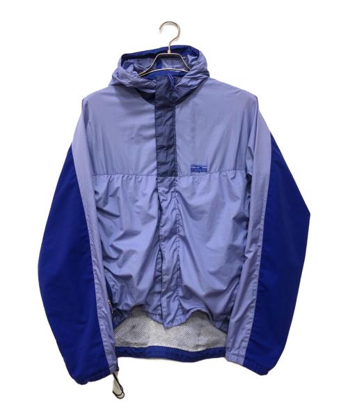 Patagonia（パタゴニア）Patagonia (パタゴニア) ストレッチ エレクトラライトジャケット ブルー×パープル サイズ:Mの古着・服飾アイテム