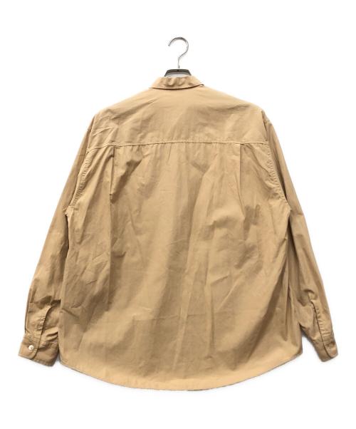 AURALEE（オーラリー）AURALEE (オーラリー) WASHED FINX TWILL BIG SHIRT ベージュ サイズ:4の古着・服飾アイテム