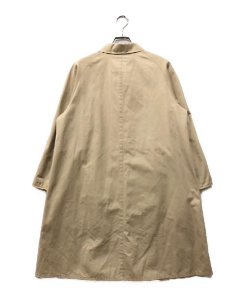 BURBERRY（バーバリー）BURBERRY (バーバリー) ノヴァチェックライニング比翼ステンカラーコート ベージュ サイズ:9ARの古着・服飾アイテム