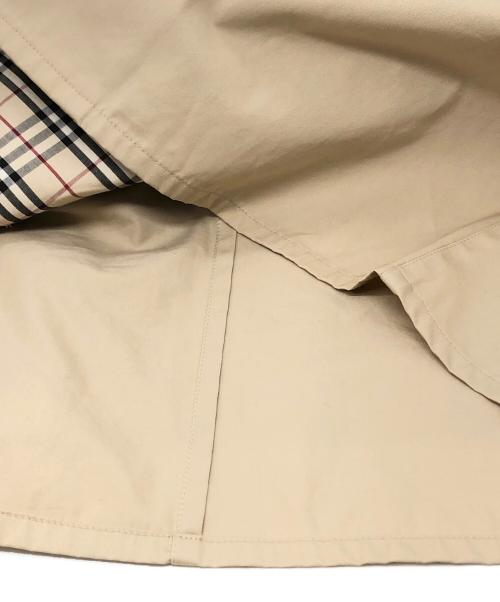 BURBERRY（バーバリー）BURBERRY (バーバリー) ノヴァチェックライニング比翼ステンカラーコート ベージュ サイズ:9ARの古着・服飾アイテム