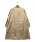 BURBERRY (バーバリー) ノヴァチェックライニング比翼ステンカラーコート ベージュ サイズ:9AR：15000円