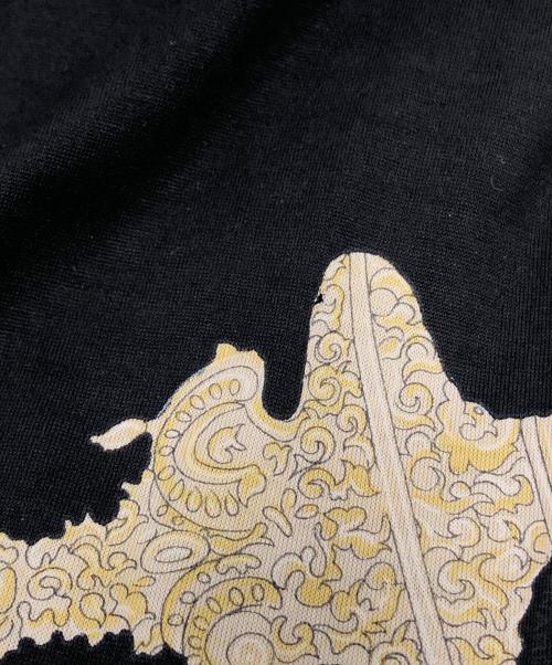 LEONARD（レオナール）LEONARD (レオナール) ウールシルク花柄ワンピース ブラック サイズ:Lの古着・服飾アイテム