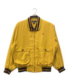 POLO RALPH LAUREN（ポロ・ラルフローレン）の古着「コットンブルゾン」｜イエロー