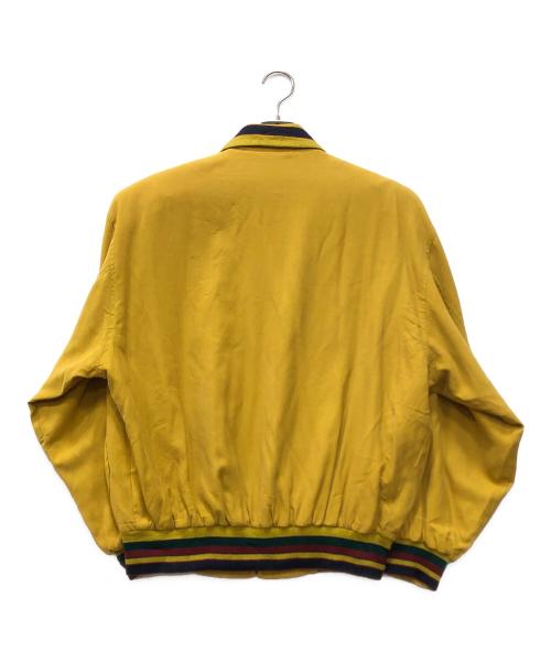 POLO RALPH LAUREN（ポロ・ラルフローレン）POLO RALPH LAUREN (ポロ・ラルフローレン) コットンブルゾン イエロー サイズ:XLの古着・服飾アイテム