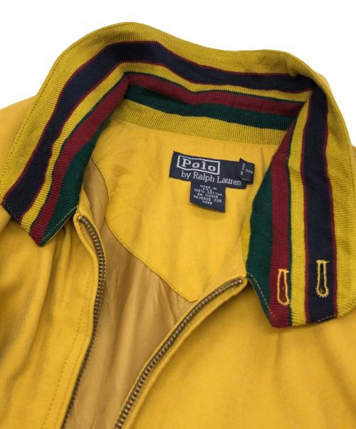 POLO RALPH LAUREN（ポロ・ラルフローレン）POLO RALPH LAUREN (ポロ・ラルフローレン) コットンブルゾン イエロー サイズ:XLの古着・服飾アイテム