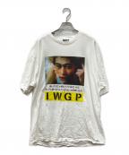 MEDICOM TOYメディコムトイ）の古着「IWGP フォトプリントTシャツ」｜ホワイト