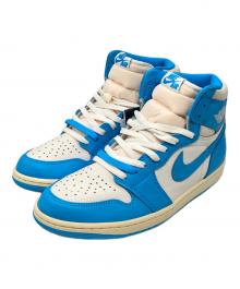 NIKE（ナイキ）の古着「Air Jordan 1 Retro High OG "UNC Reimagined"」｜ブルー×ホワイト