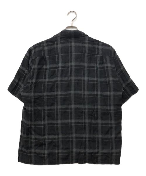 KAPTAIN SUNSHINE（キャプテンサンシャイン）KAPTAIN SUNSHINE (キャプテンサンシャイン) Short Sleeve Open Collar Shirt ブラック サイズ:38の古着・服飾アイテム