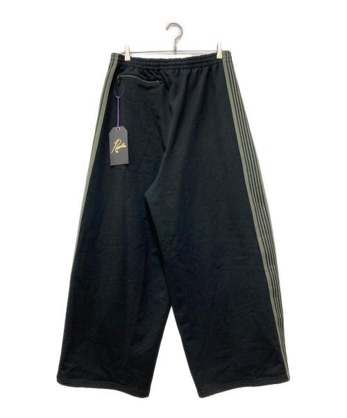 Needles（ニードルズ）Needles (ニードルズ) スウェットワイドトラックパンツ ブラック サイズ:Sの古着・服飾アイテム