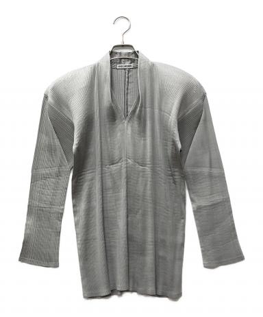 中古・古着通販】ISSEY MIYAKE (イッセイミヤケ) プリーツブラウス