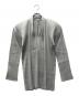 ISSEY MIYAKE（イッセイミヤケ）の古着「プリーツブラウス」｜グレー