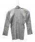 ISSEY MIYAKE (イッセイミヤケ) プリーツブラウス グレー サイズ:M：11000円