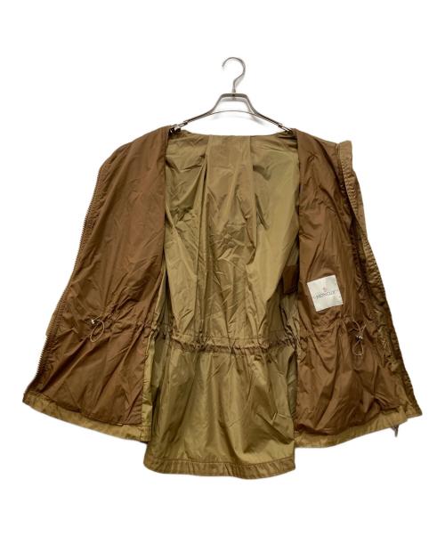 MONCLER（モンクレール）MONCLER (モンクレール) PISTACHE ナイロンフーデッドコート グリーンの古着・服飾アイテム
